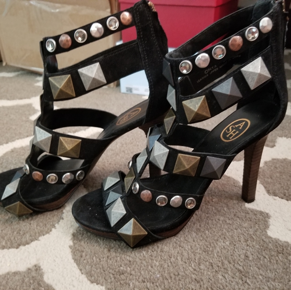 ASH studded Gladiator Heels